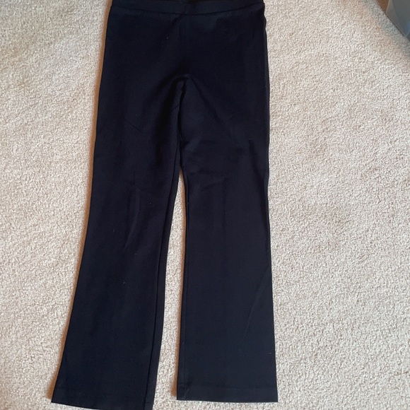 Crop Pants BCBG Black Elastic Waist Pants -M - Picture 9 of 10